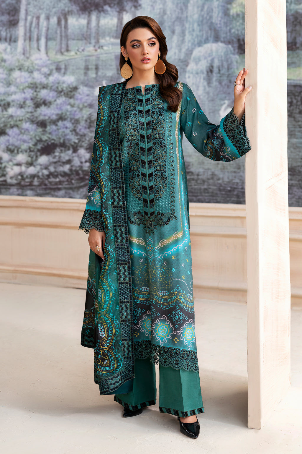 Ramsha | Riwaj Viscose |J-504 - Official Ramsha stockist in UK - Sakeena London
