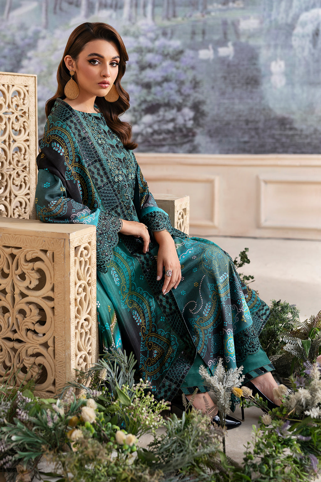 Ramsha | Riwaj Viscose |J-504 - Official Ramsha stockist in UK - Sakeena London