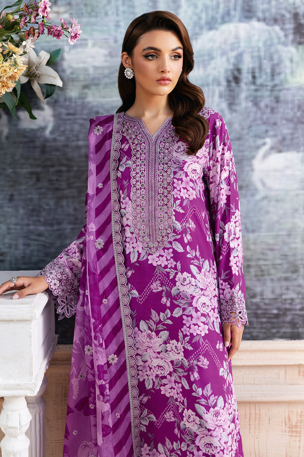 Ramsha | Riwaj Viscose | J-508 - Official Ramsha stockist in UK - Sakeena London
