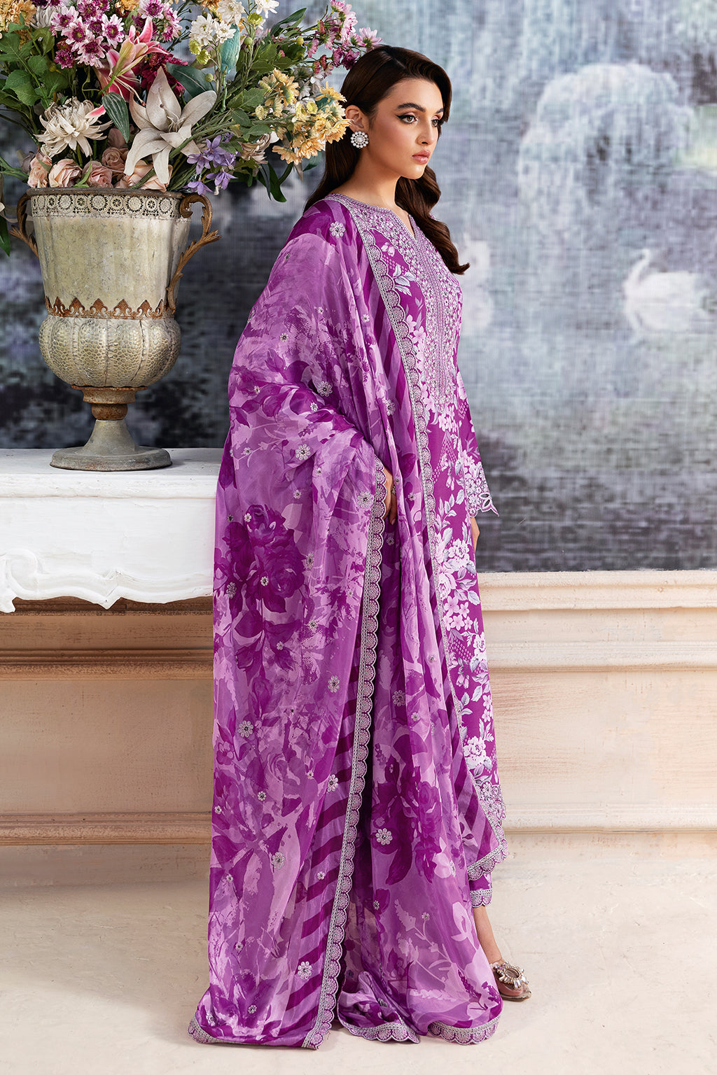 Ramsha | Riwaj Viscose | J-508 - Official Ramsha stockist in UK - Sakeena London