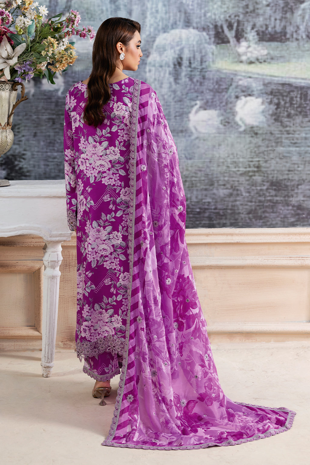 Ramsha | Riwaj Viscose | J-508 - Official Ramsha stockist in UK - Sakeena London