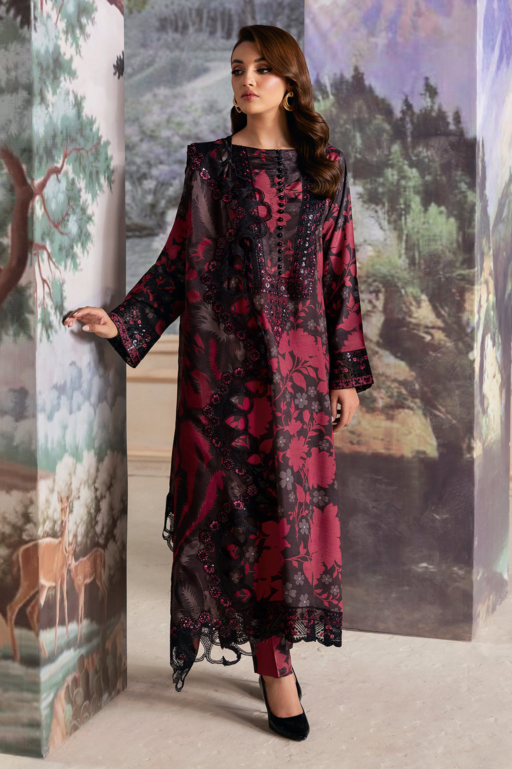 Ramsha | Riwaj Viscose | J-503 - Official Ramsha stockist in UK - Sakeena London