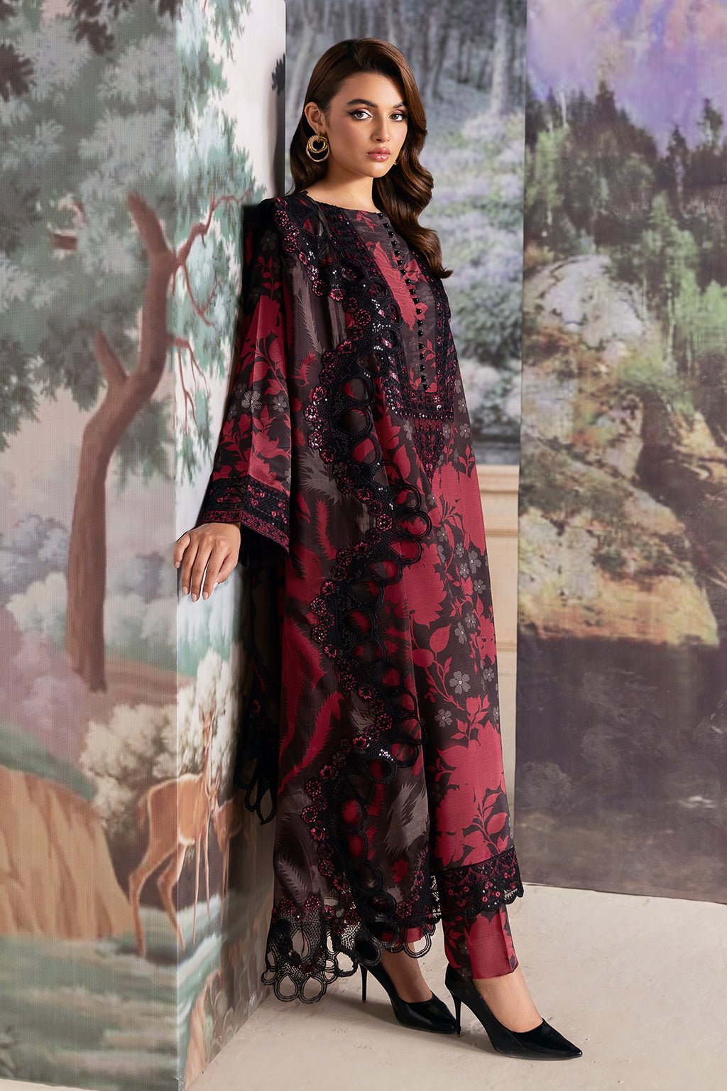 Ramsha | Riwaj Viscose | J-503 - Official Ramsha stockist in UK - Sakeena London