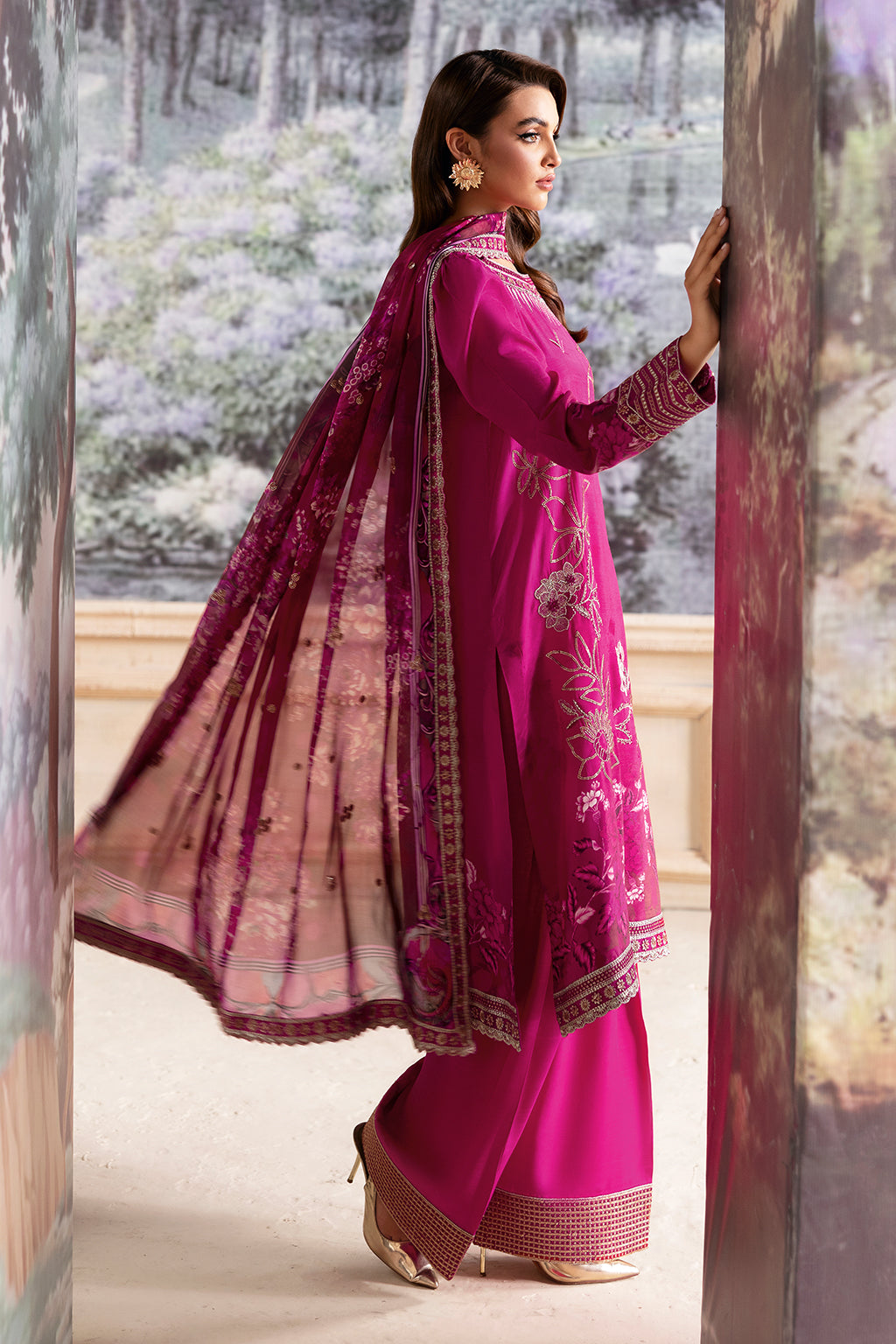 Ramsha | Riwaj Viscose | J-501 - Official Ramsha stockist in UK - Sakeena London