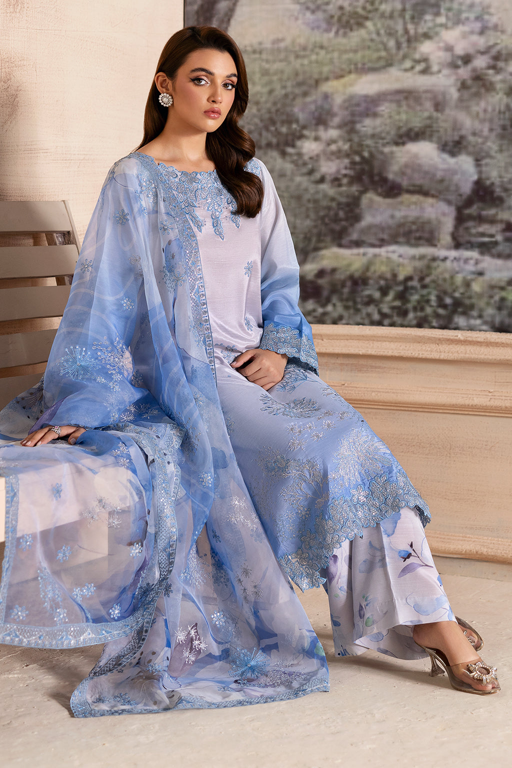 Ramsha | Riwaj Viscose | J-509 - Official Ramsha stockist in UK - Sakeena London