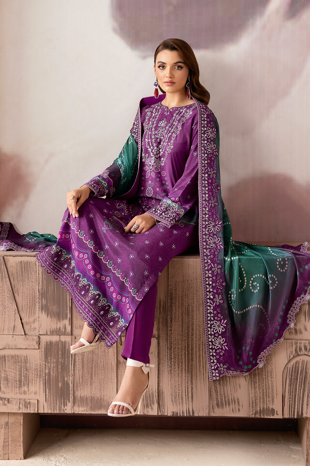 Ramsha | Riwaj Viscose | J-510 - Official Ramsha stockist in UK - Sakeena London
