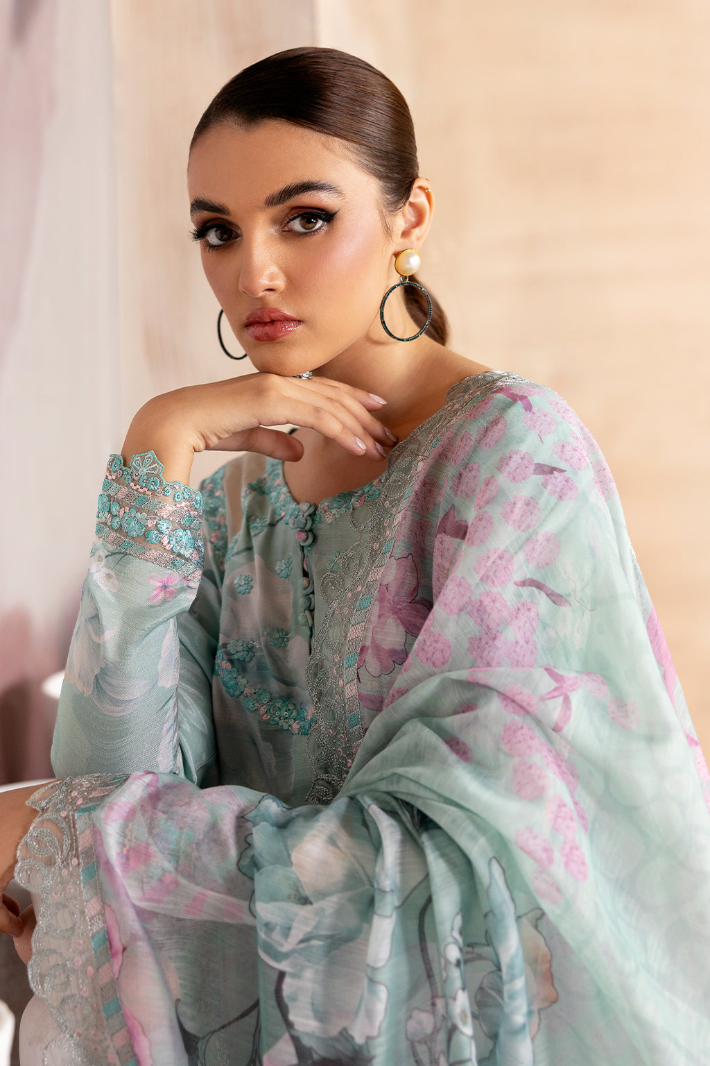 Ramsha | Riwaj Viscose | J-502 - Official Ramsha stockist in UK - Sakeena London