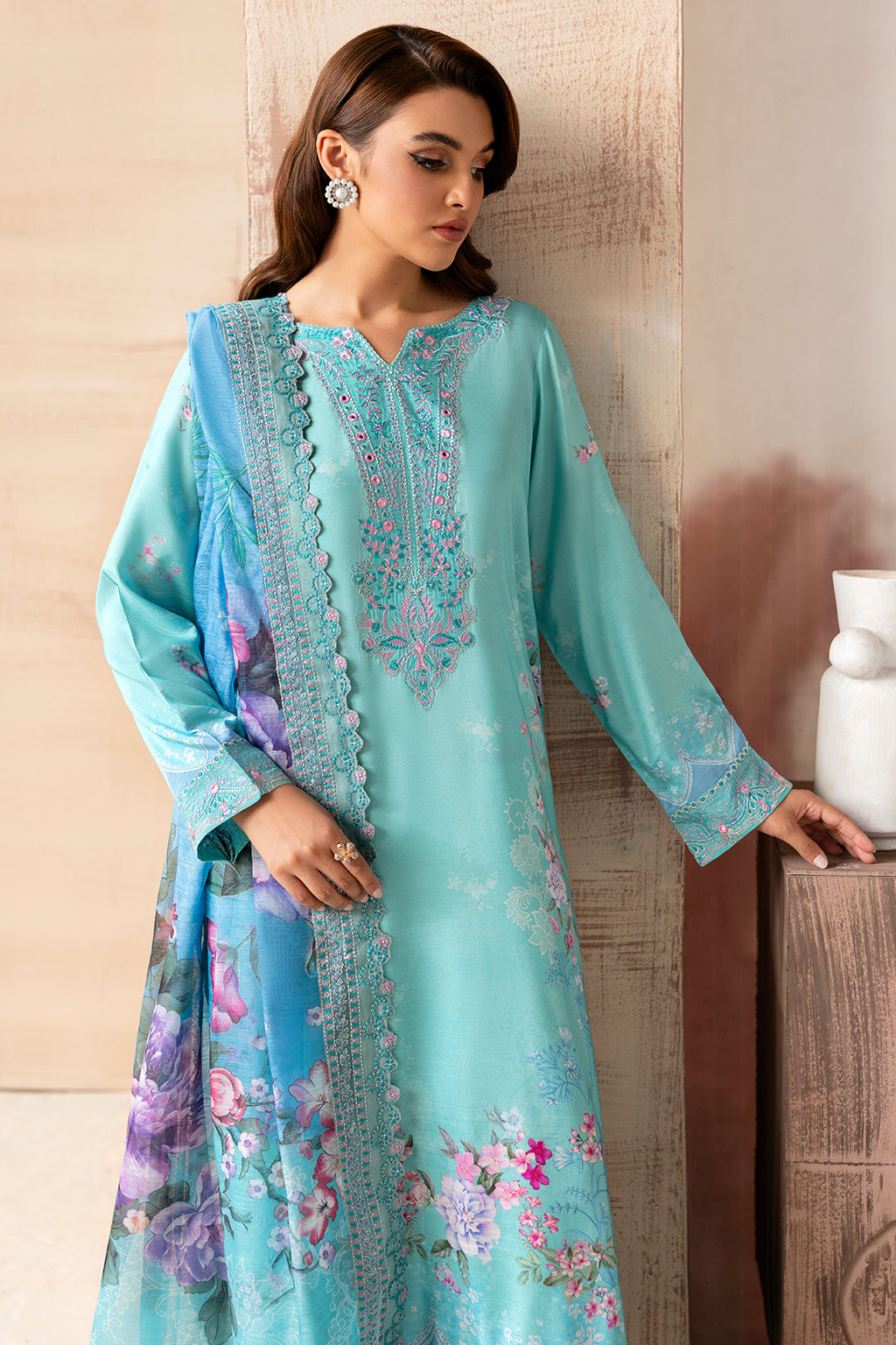 Ramsha | Riwaj Viscose | J-507 - Official Ramsha stockist in UK - Sakeena London