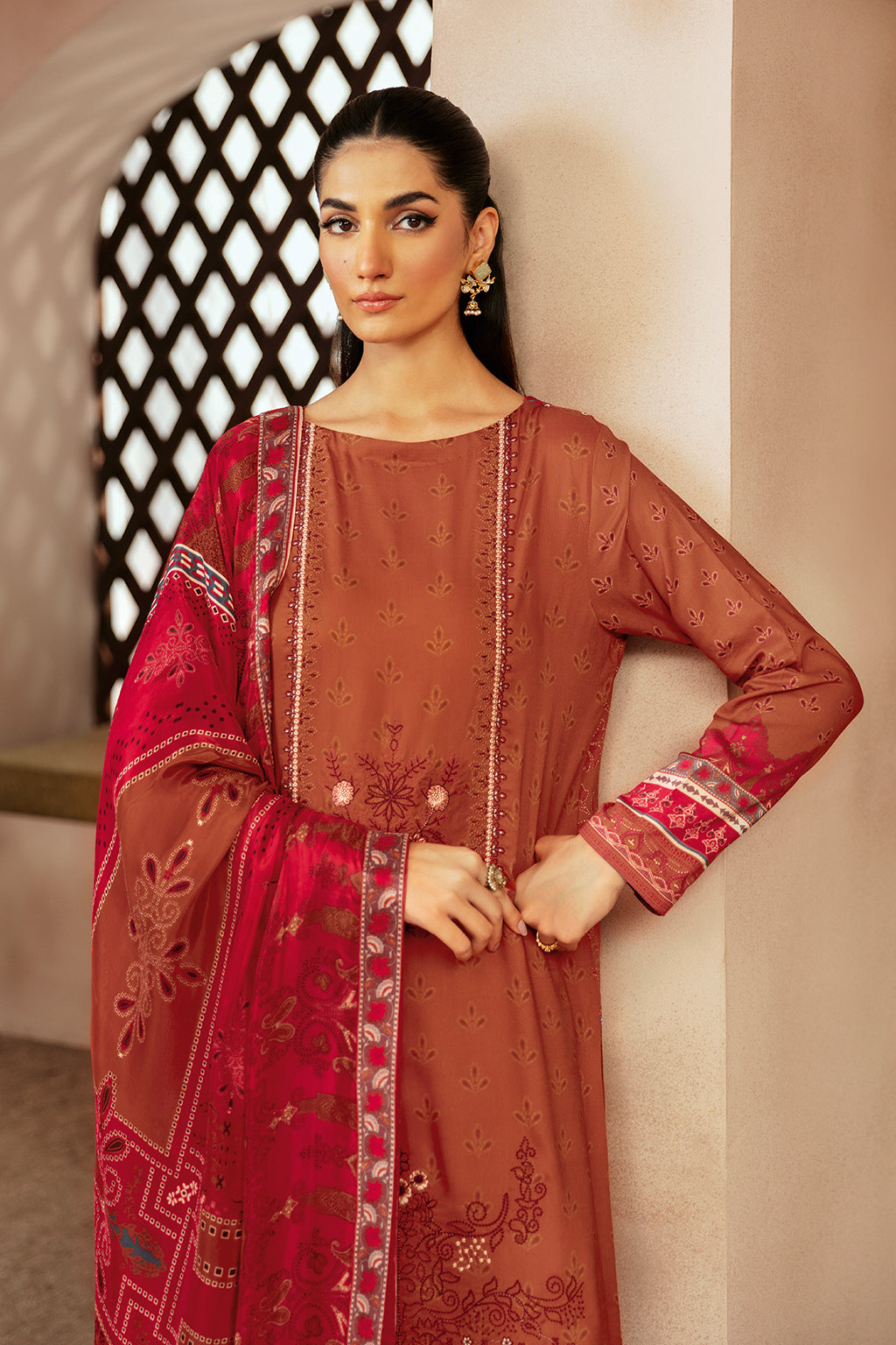 Ramsha | Riwaj Winter Collection | J-310 - Official Ramsha stockist in UK - Sakeena London