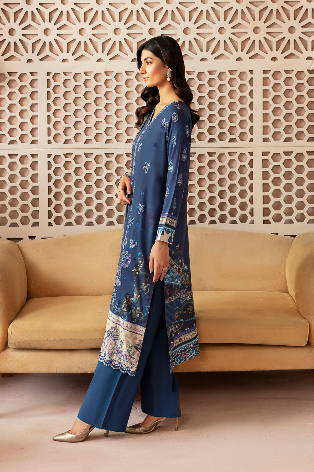 Ramsha | Riwaj Winter Collection | J-302 - Official Ramsha stockist in UK - Sakeena London