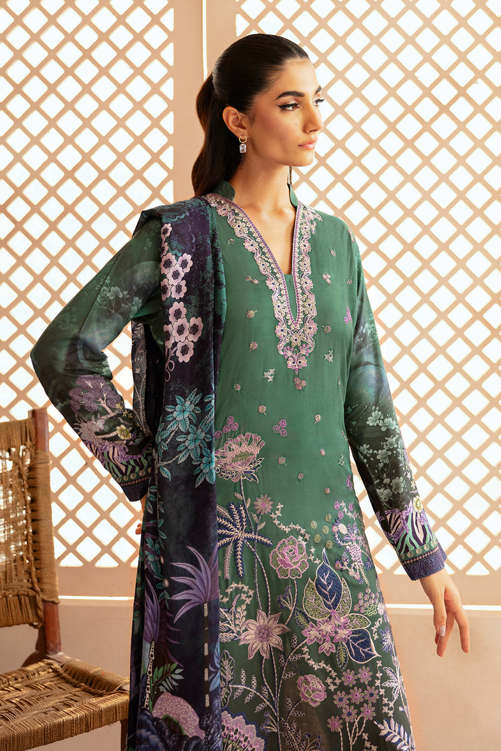 Ramsha | Riwaj Winter Collection | J-307 - Official Ramsha stockist in UK - Sakeena London