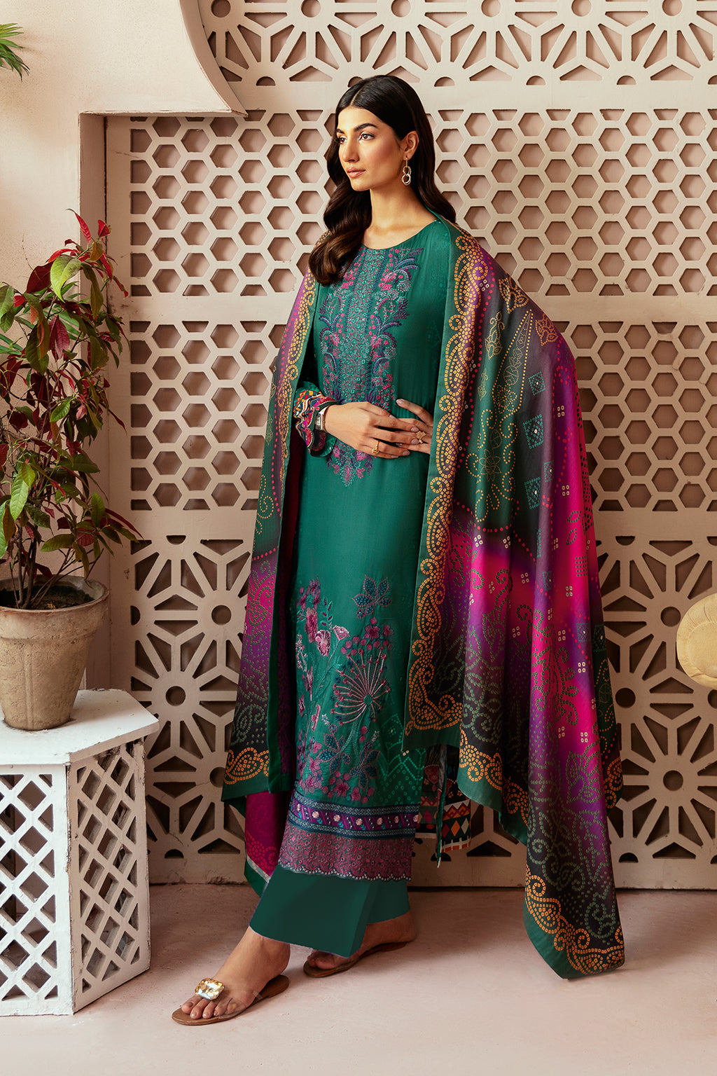 Ramsha | Riwaj Winter Collection | J-301 - Official Ramsha stockist in UK - Sakeena London