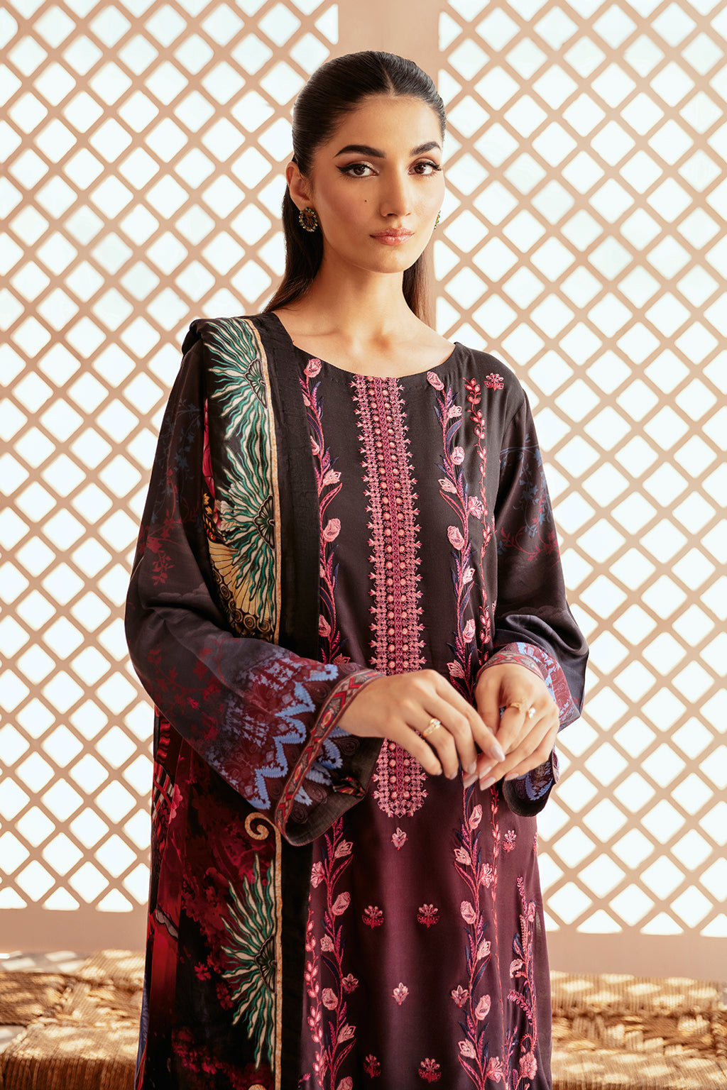 Ramsha | Riwaj Winter Collection | J-305 - Official Ramsha stockist in UK - Sakeena London