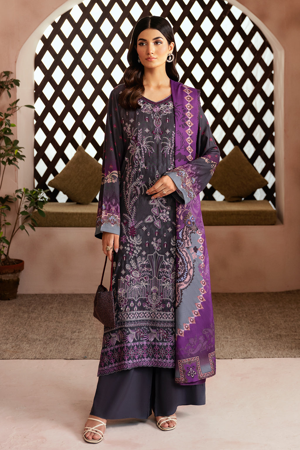 Ramsha | Riwaj Winter Collection | J-303 - Official Ramsha stockist in UK - Sakeena London