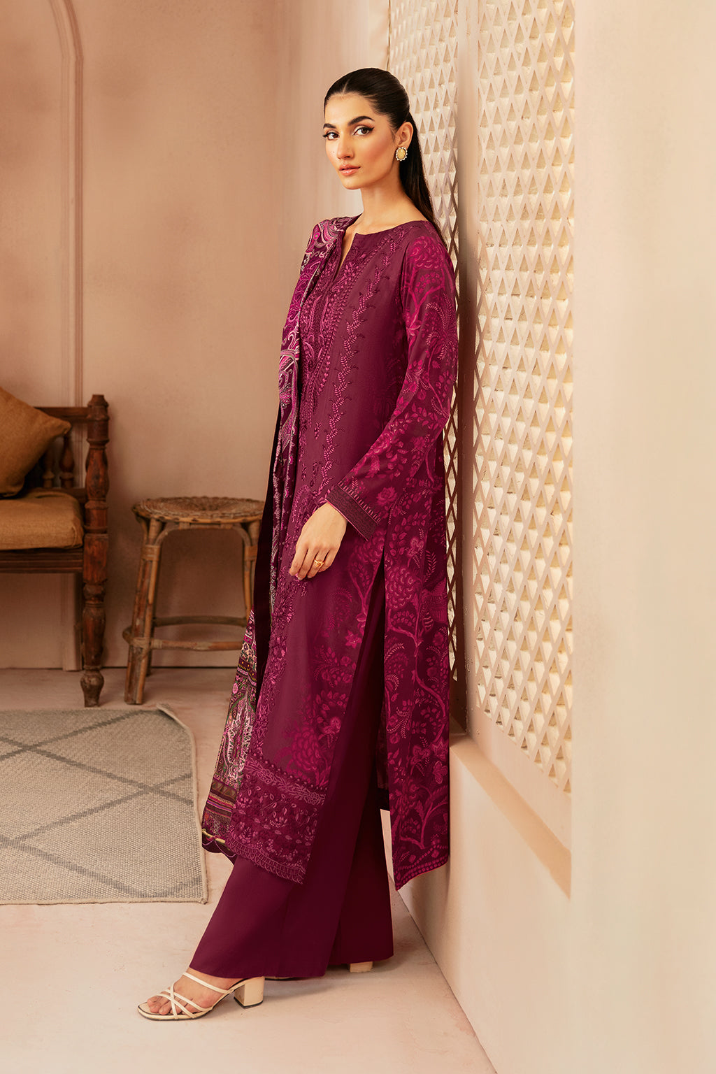 Ramsha | Riwaj Winter Collection | J-306 - Official Ramsha stockist in UK - Sakeena London