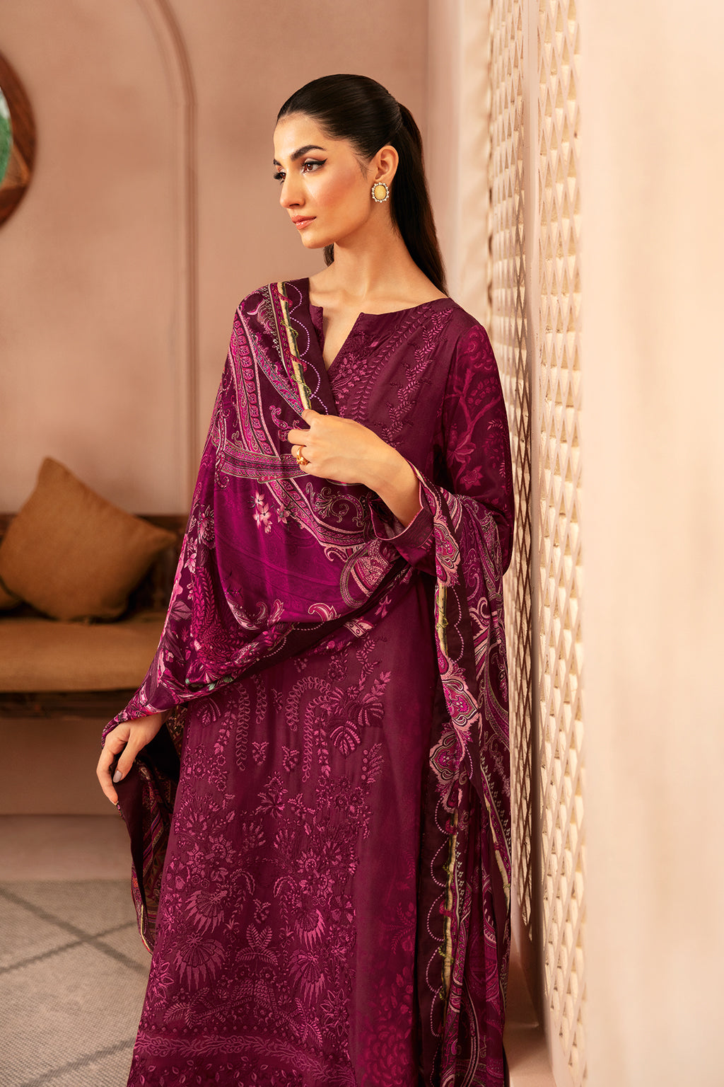 Ramsha | Riwaj Winter Collection | J-306 - Official Ramsha stockist in UK - Sakeena London
