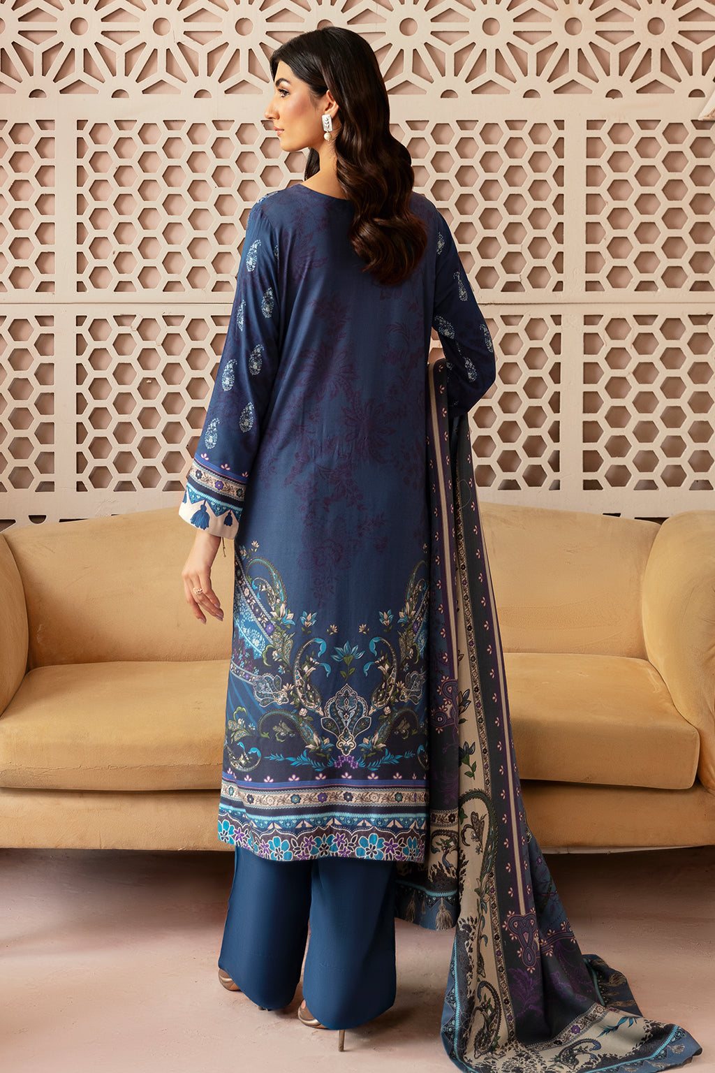 Ramsha | Riwaj Winter Collection | J-302 - Official Ramsha stockist in UK - Sakeena London