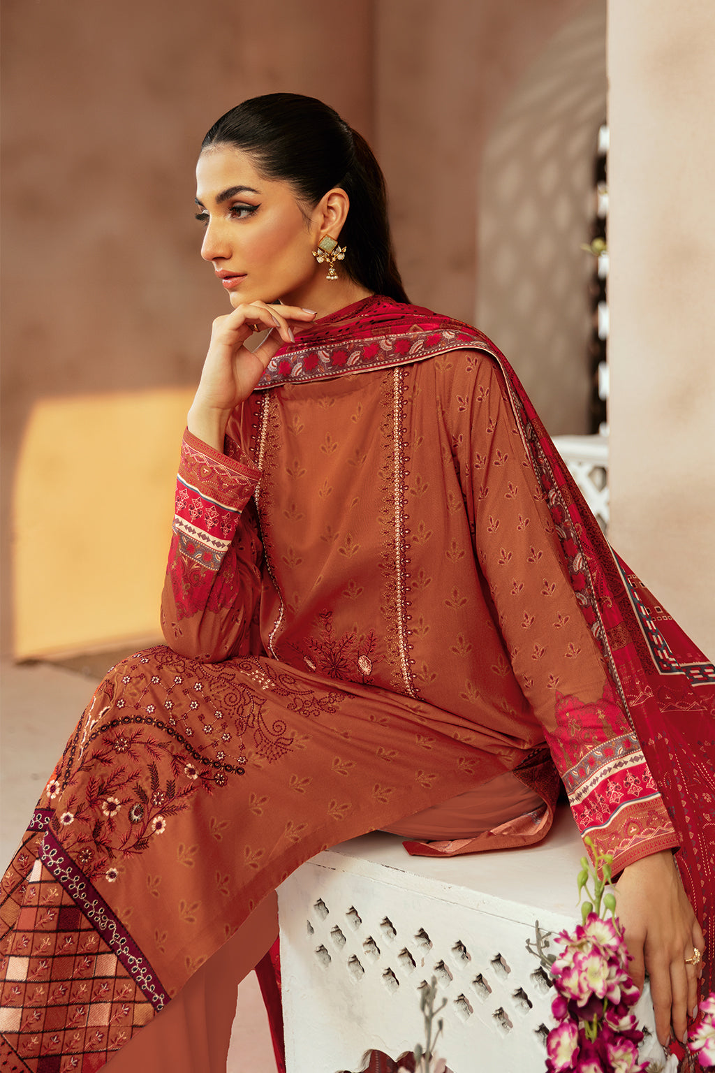 Ramsha | Riwaj Winter Collection | J-310 - Official Ramsha stockist in UK - Sakeena London