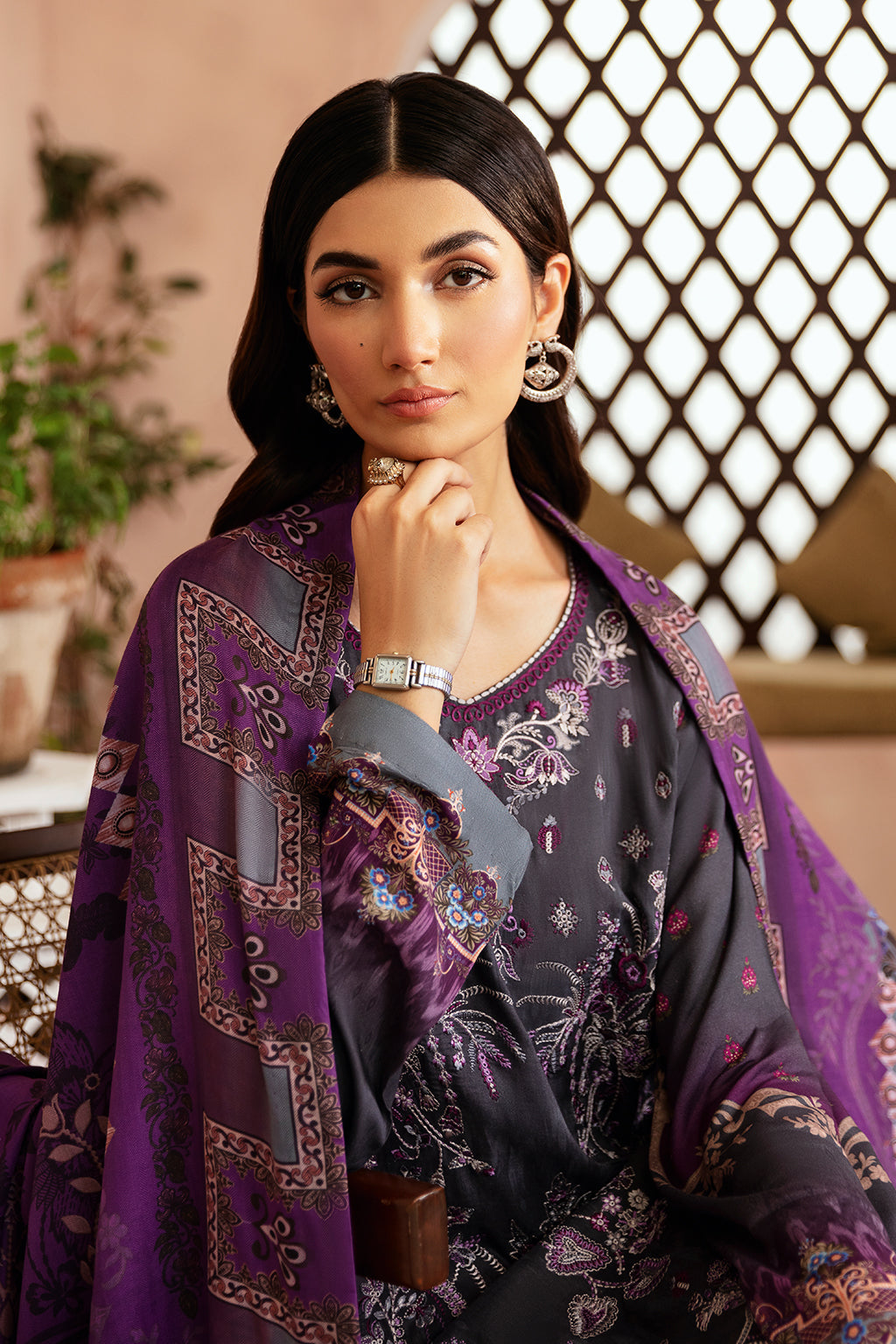 Ramsha | Riwaj Winter Collection | J-303 - Official Ramsha stockist in UK - Sakeena London
