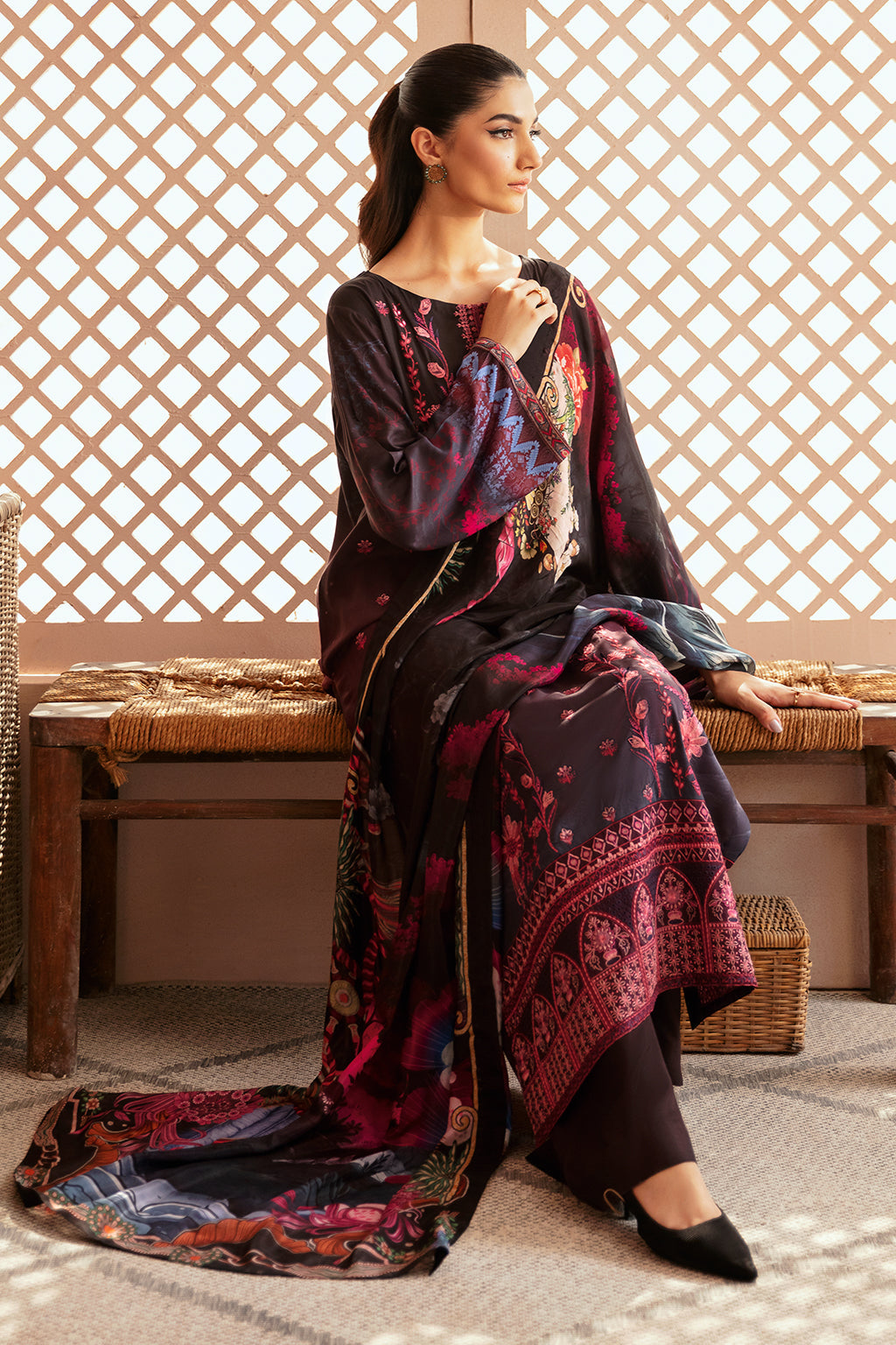 Ramsha | Riwaj Winter Collection | J-305 - Official Ramsha stockist in UK - Sakeena London