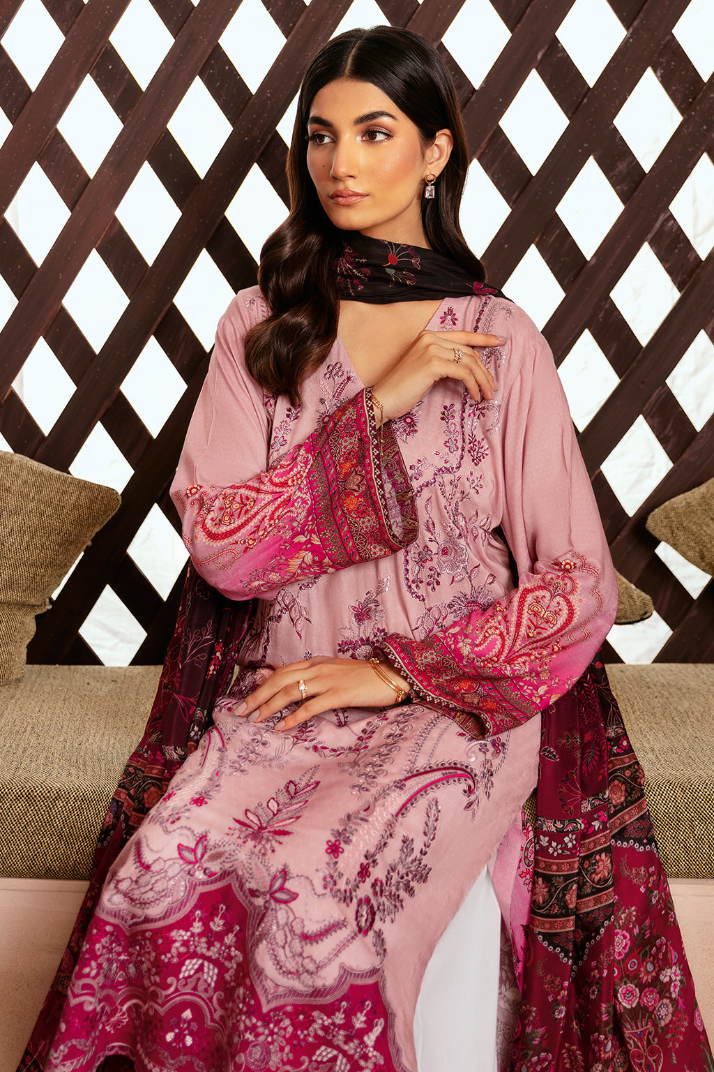 Ramsha | Riwaj Winter Collection | J-304 - Official Ramsha stockist in UK - Sakeena London