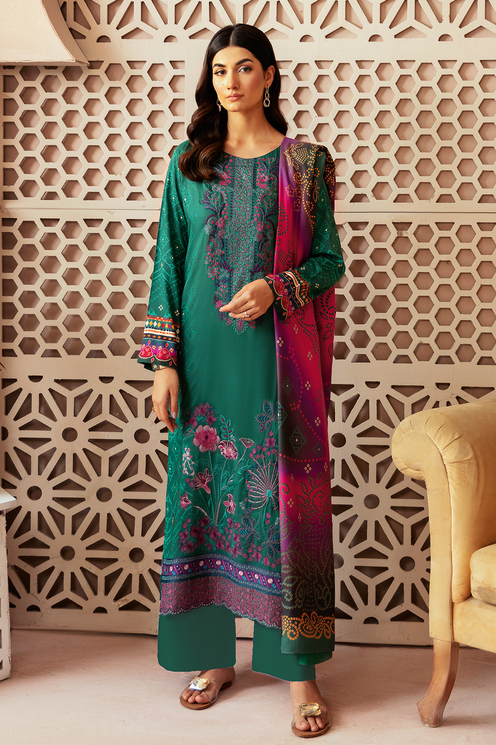 Ramsha | Riwaj Winter Collection | J-301 - Official Ramsha stockist in UK - Sakeena London