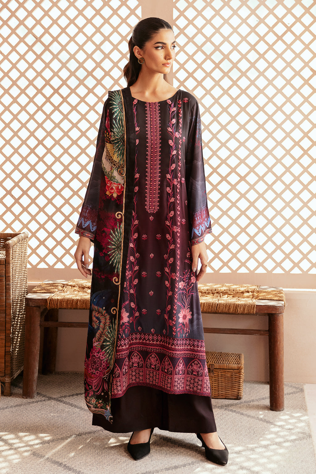 Ramsha | Riwaj Winter Collection | J-305 - Official Ramsha stockist in UK - Sakeena London