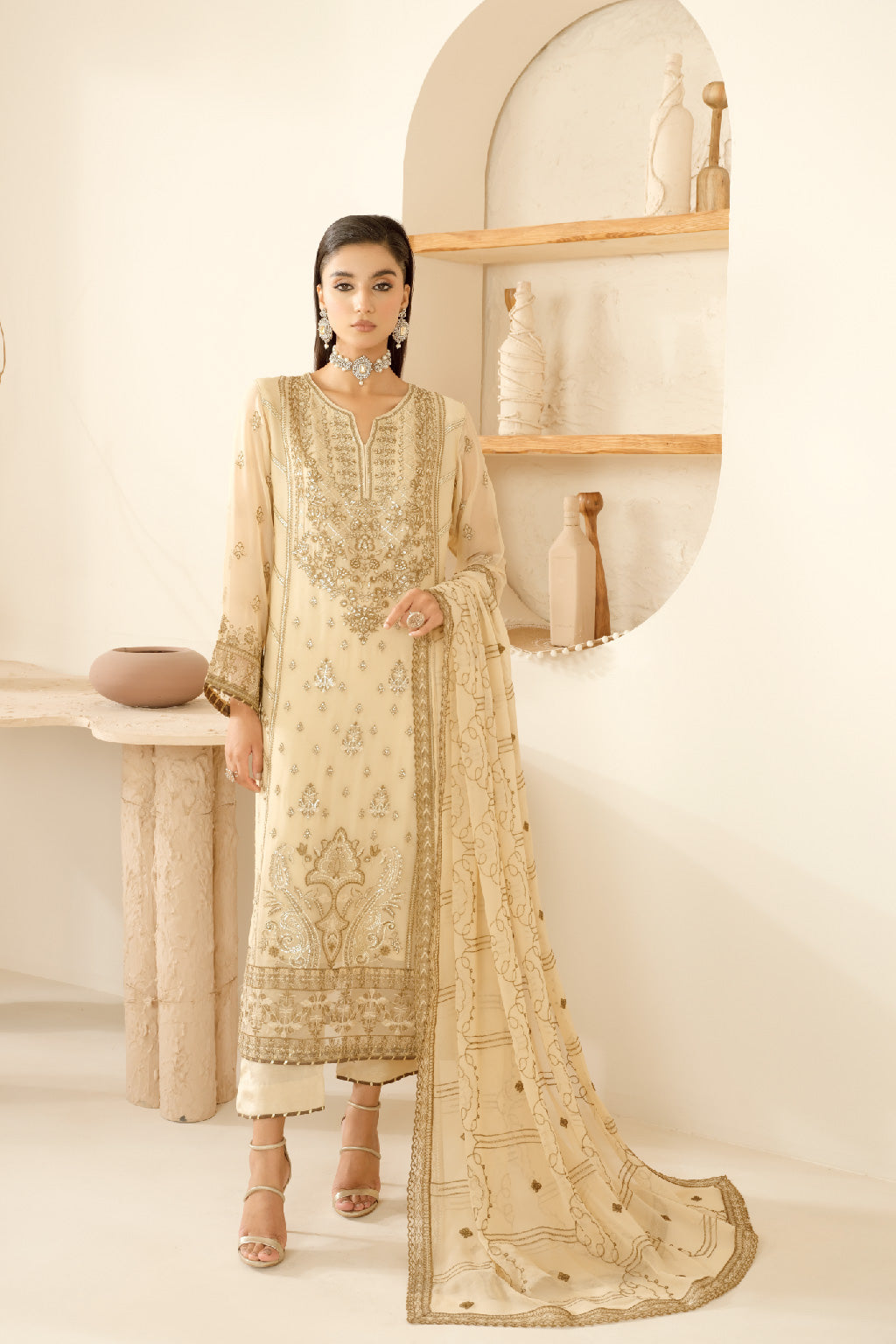 Ramsha | Sonehri Collection | BB-104 - Official Ramsha stockist in UK - Sakeena London