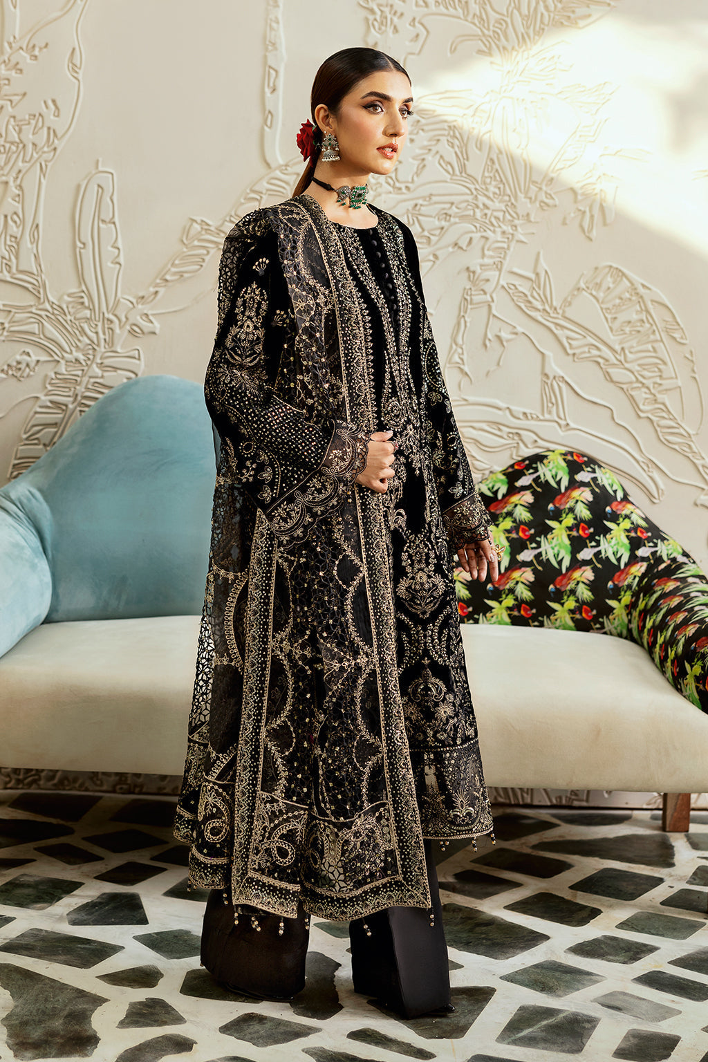 Ramsha | Velvet Collection | V-603 - Official Ramsha stockist in UK - Sakeena London