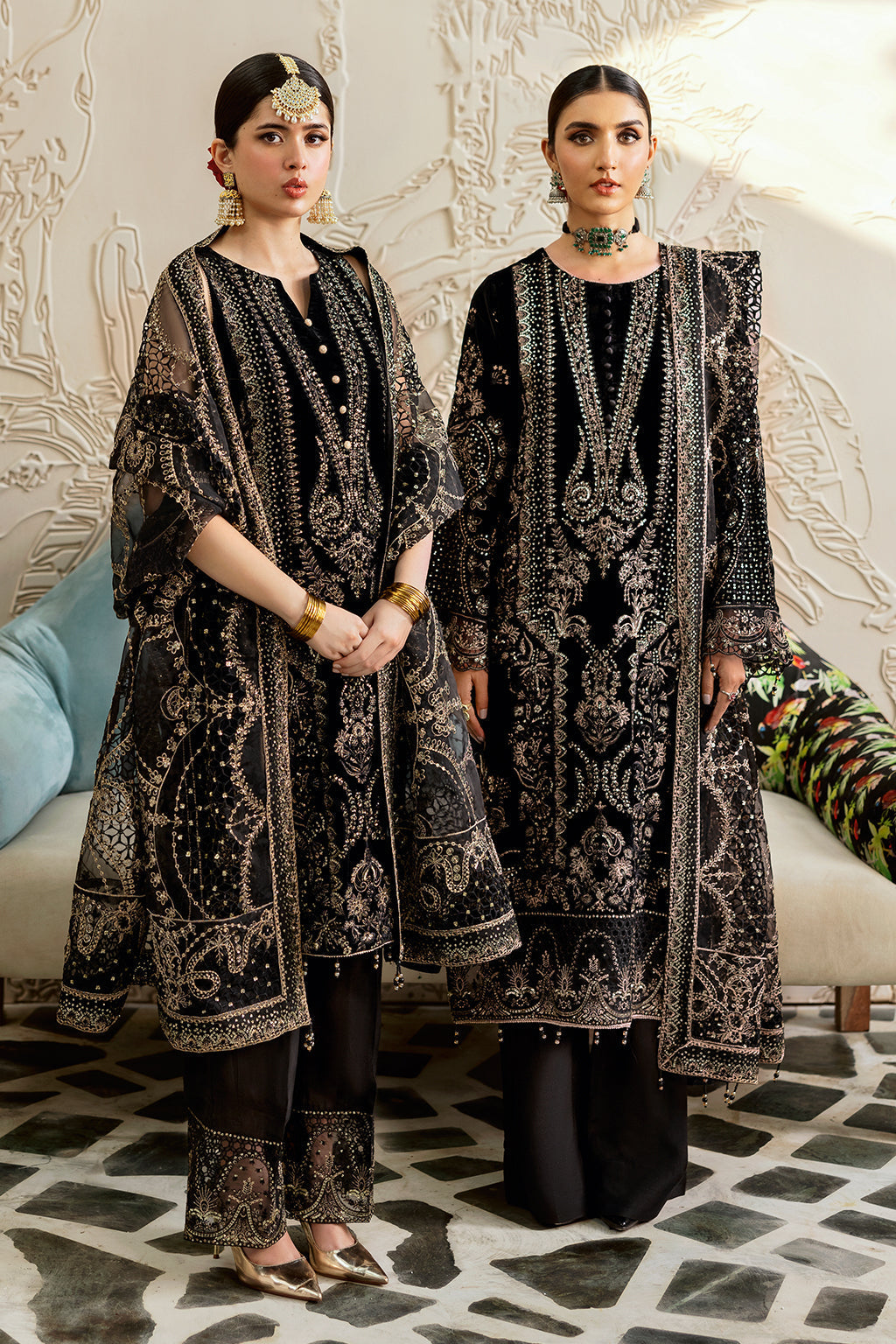 Ramsha | Velvet Collection | V-603 - Official Ramsha stockist in UK - Sakeena London