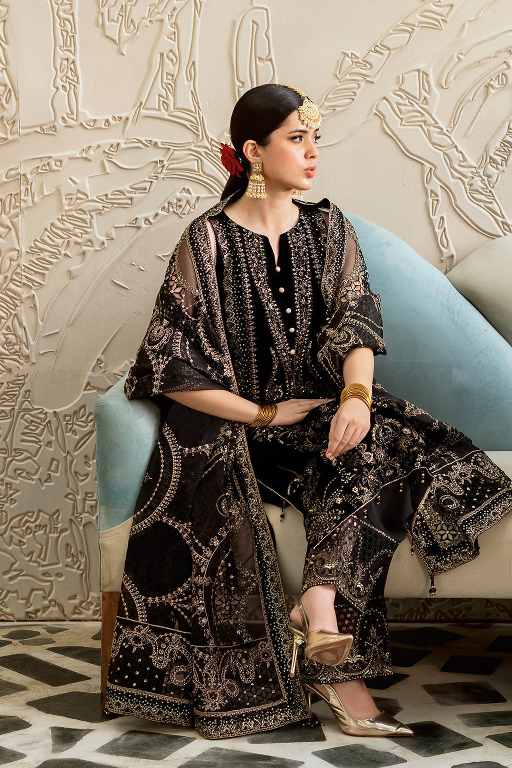 Ramsha | Velvet Collection | V-603 - Official Ramsha stockist in UK - Sakeena London
