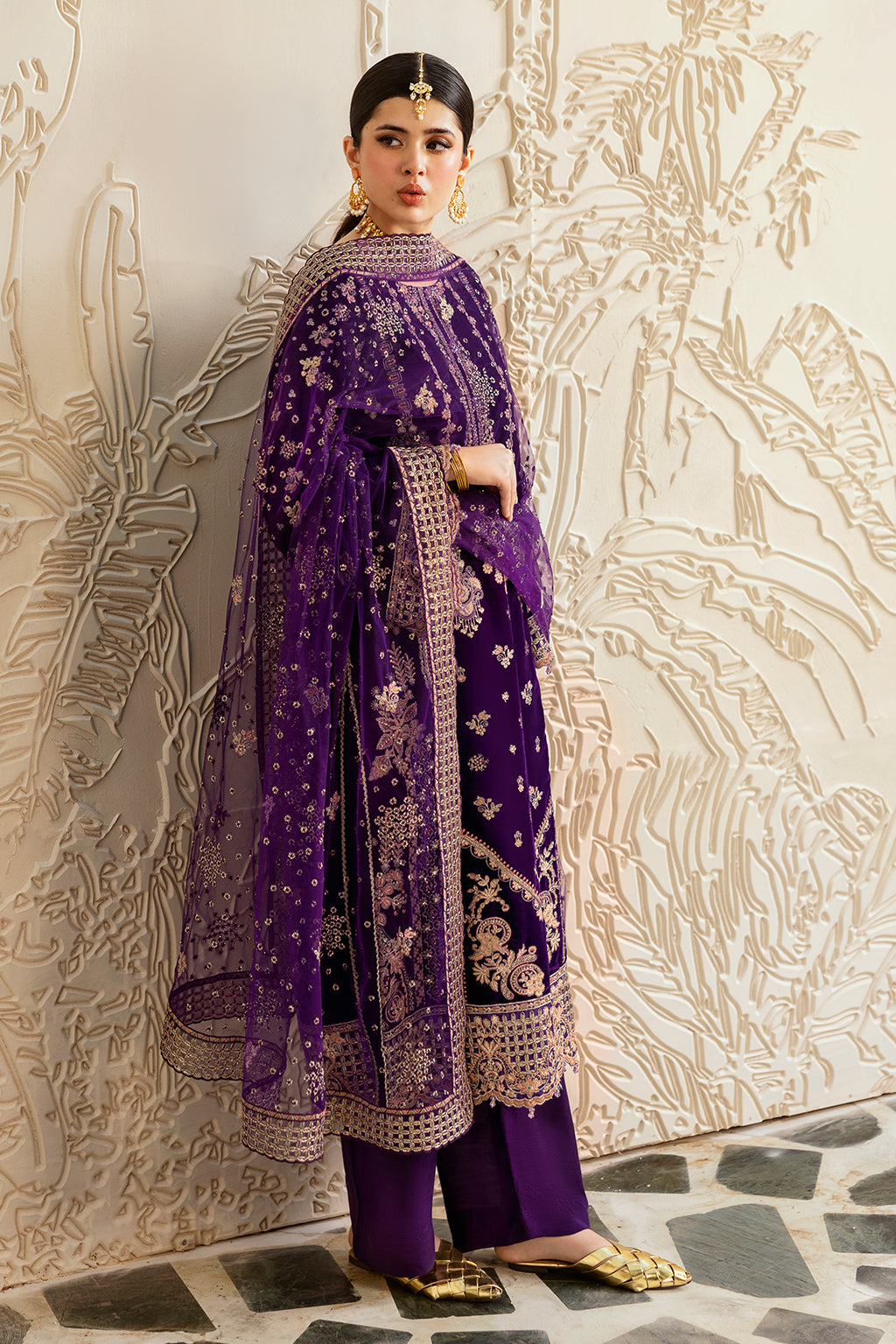 Ramsha | Velvet Collection | V-602 - Official Ramsha stockist in UK - Sakeena London
