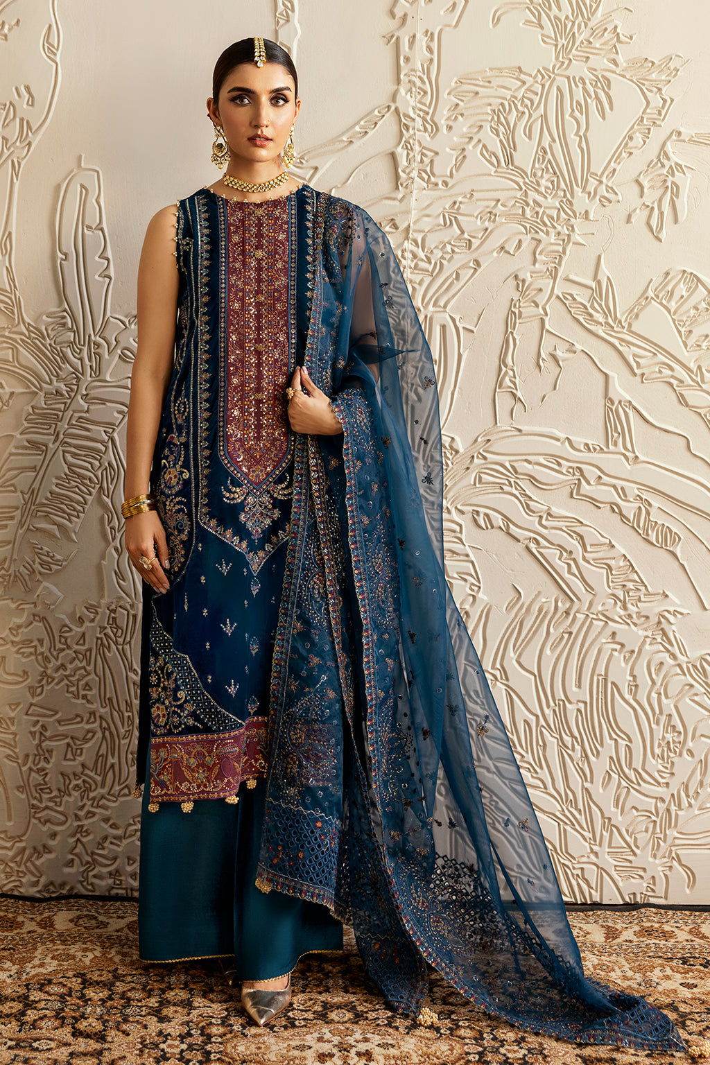 Ramsha | Velvet Collection | V-604 - Official Ramsha stockist in UK - Sakeena London