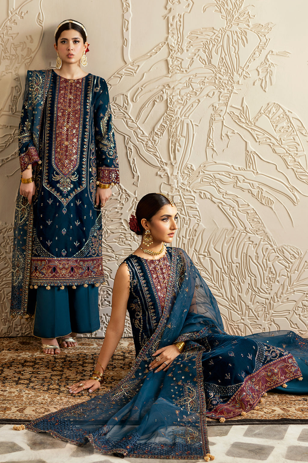 Ramsha | Velvet Collection | V-604 - Official Ramsha stockist in UK - Sakeena London