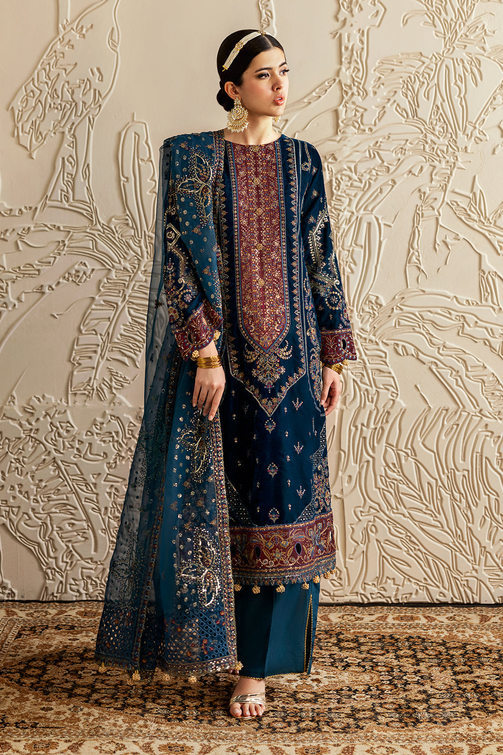 Ramsha | Velvet Collection | V-604 - Official Ramsha stockist in UK - Sakeena London