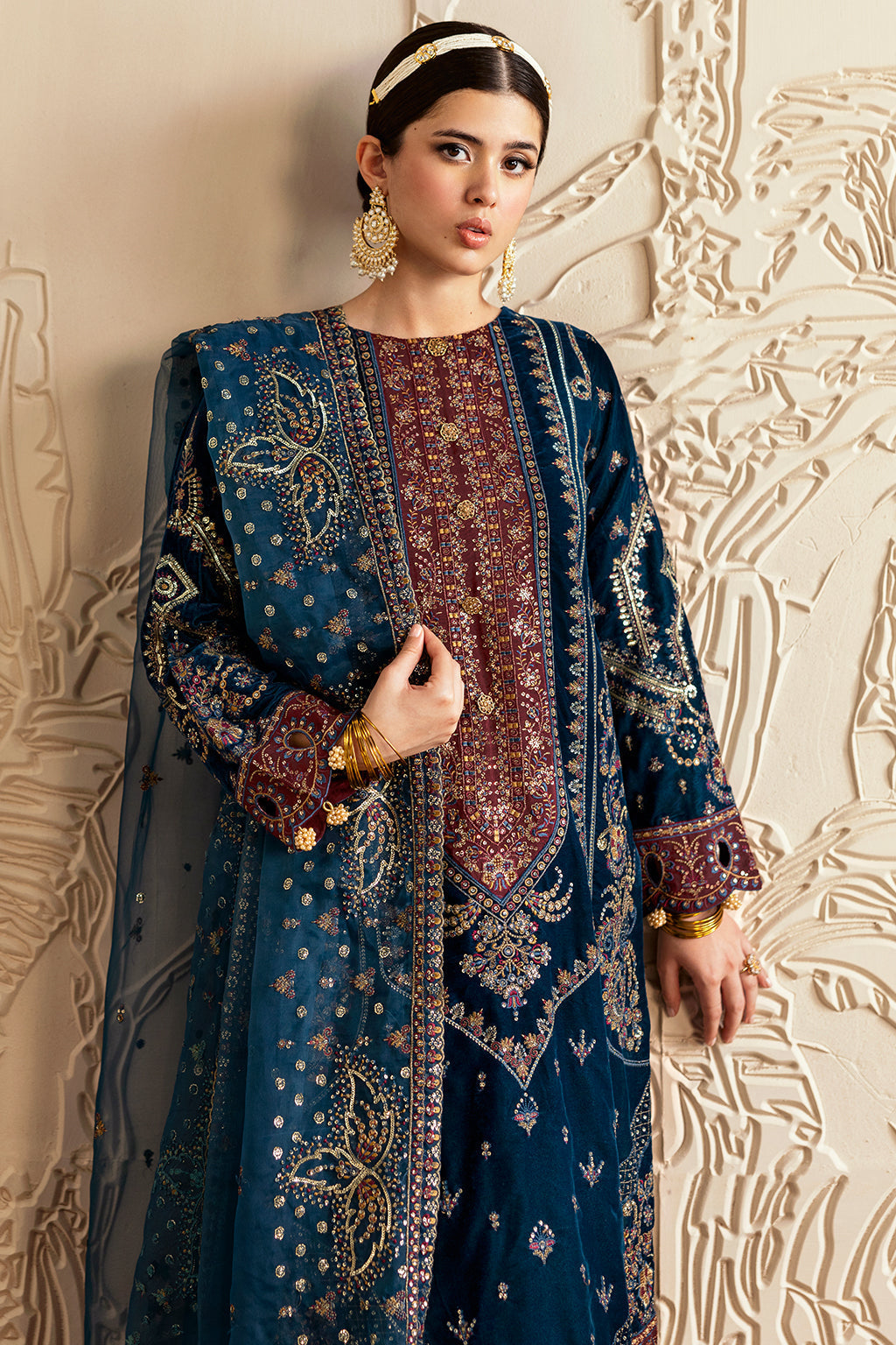 Ramsha | Velvet Collection | V-604 - Official Ramsha stockist in UK - Sakeena London
