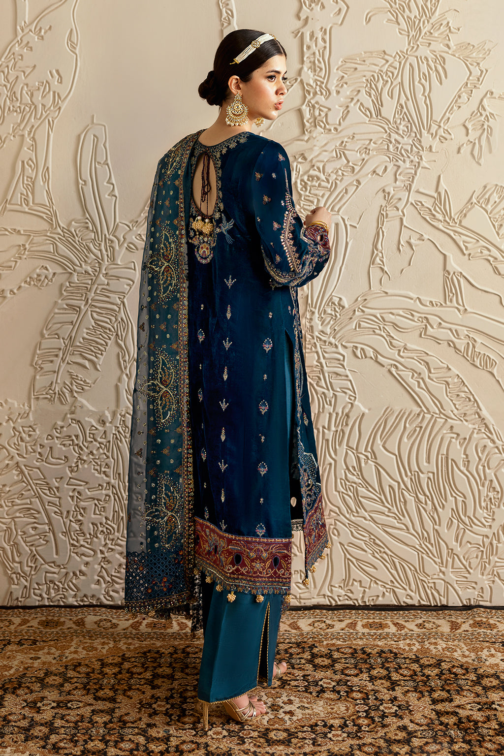 Ramsha | Velvet Collection | V-604 - Official Ramsha stockist in UK - Sakeena London