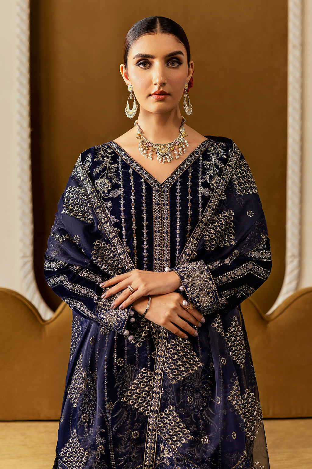 Ramsha | Velvet Collection | V-608 - Official Ramsha stockist in UK - Sakeena London