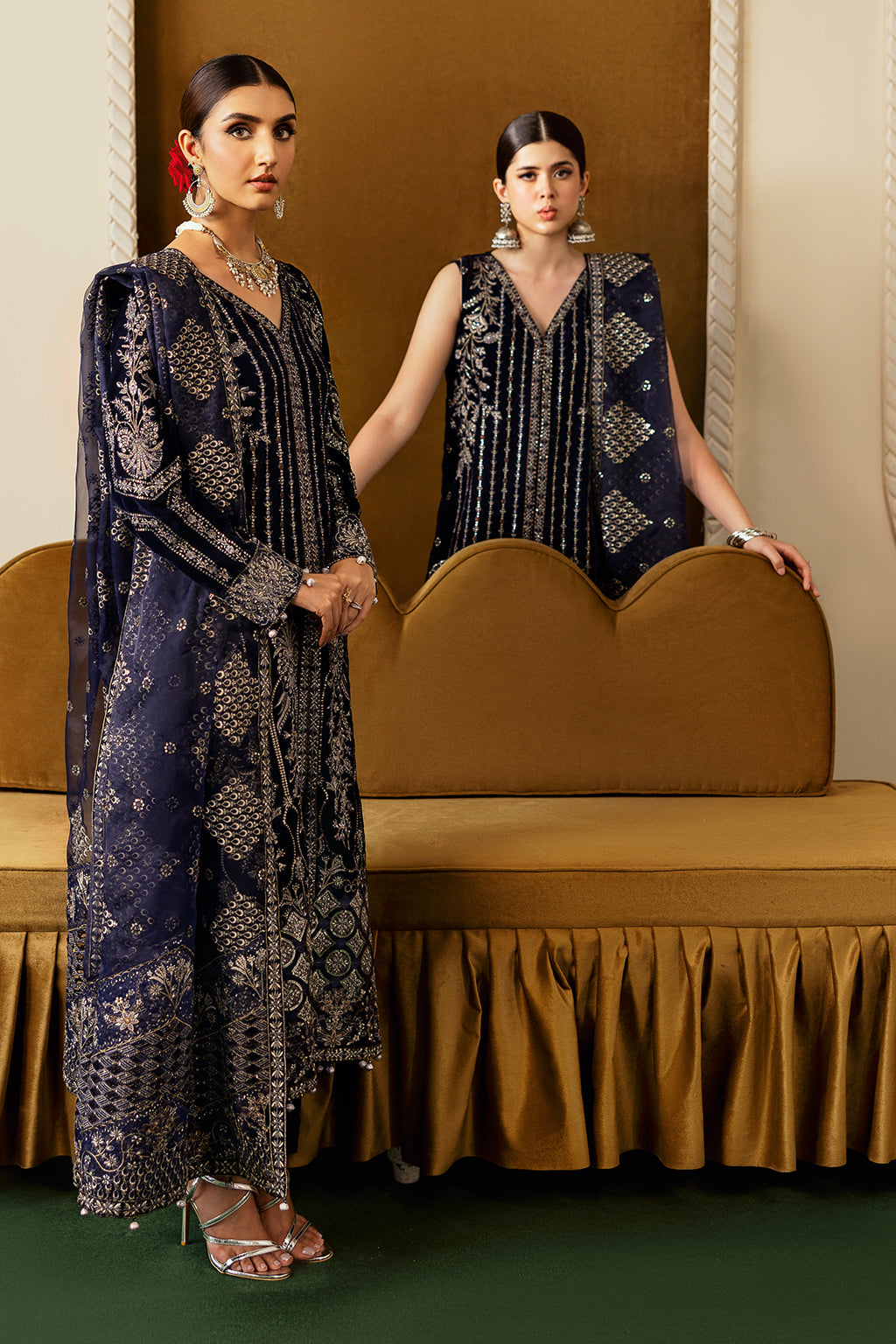 Ramsha | Velvet Collection | V-608 - Official Ramsha stockist in UK - Sakeena London