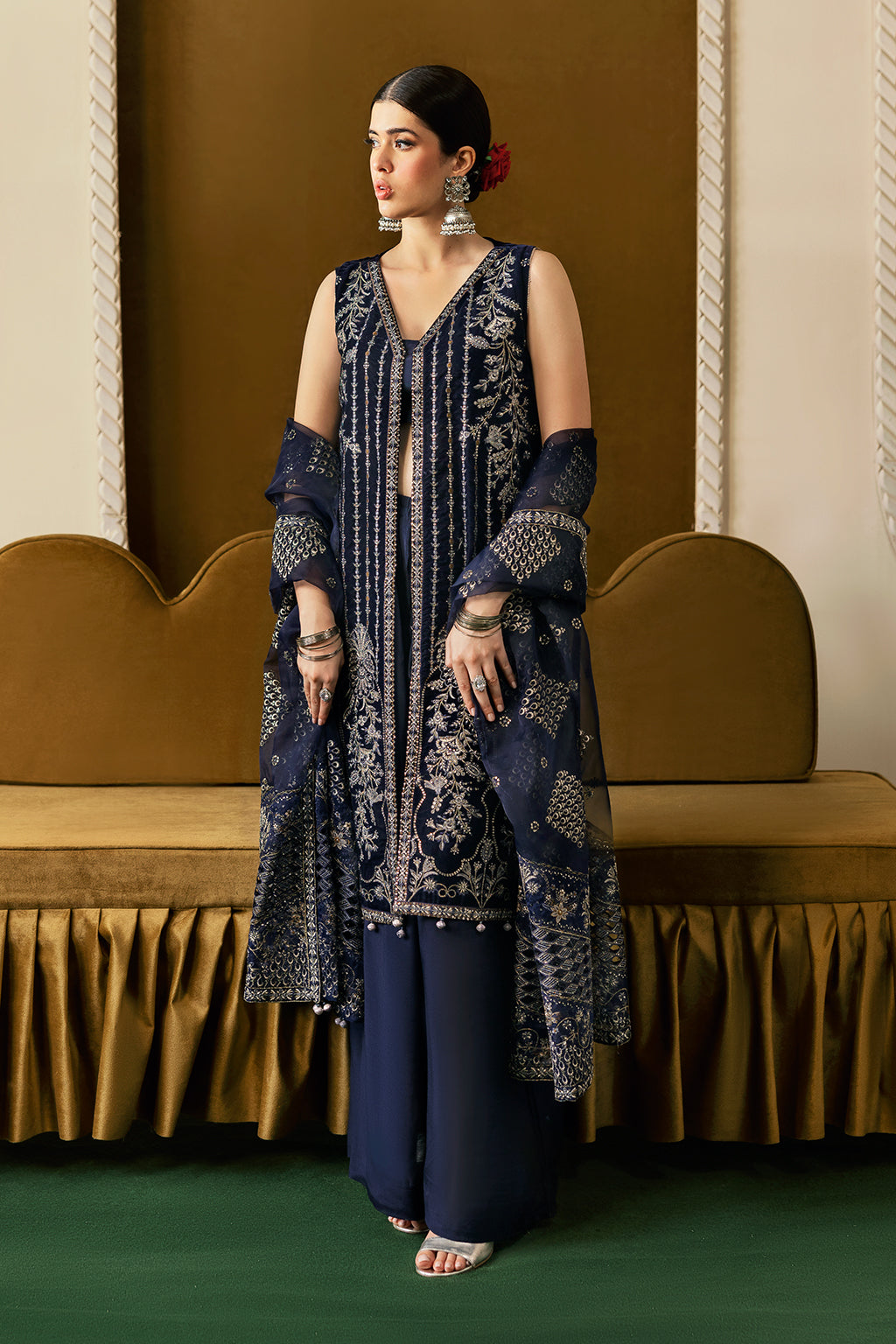 Ramsha | Velvet Collection | V-608 - Official Ramsha stockist in UK - Sakeena London