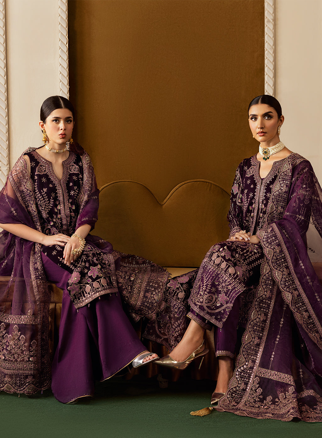 Ramsha | Velvet Collection | V-605 - Official Ramsha stockist in UK - Sakeena London