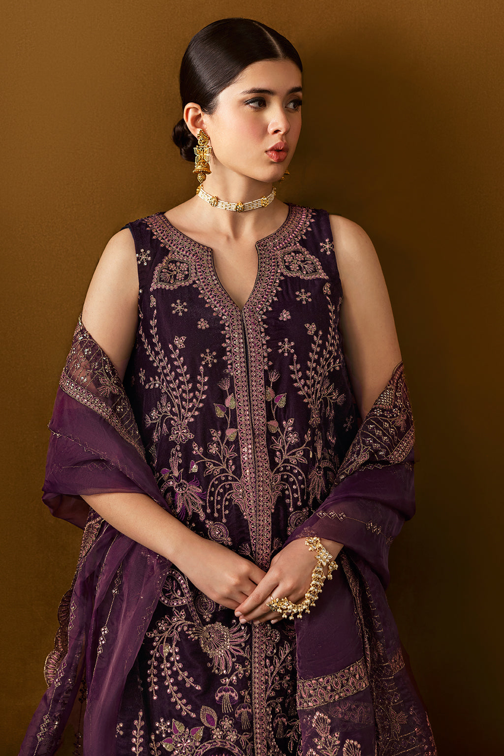 Ramsha | Velvet Collection | V-605 - Official Ramsha stockist in UK - Sakeena London