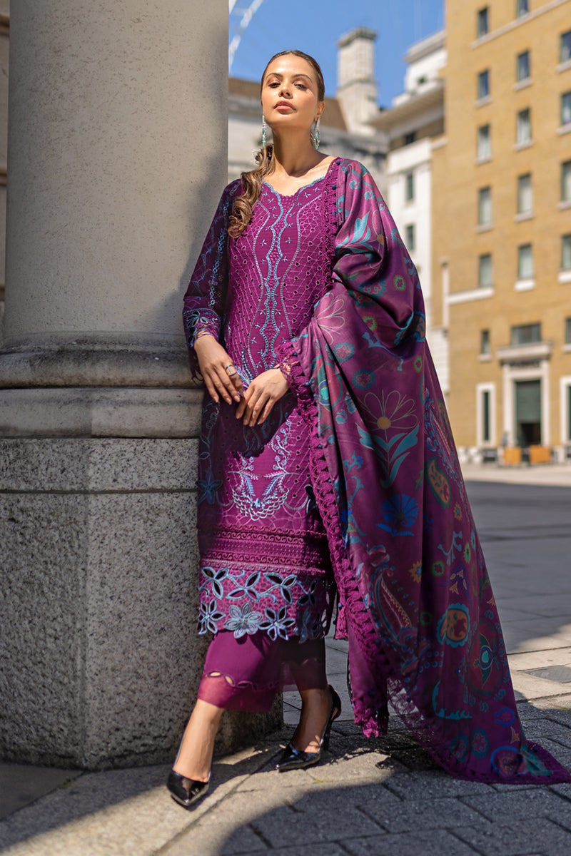 Rangrasiya | Carnation Winter Shawl | Freya - Official Rangrasiya stockist in UK - Sakeena London