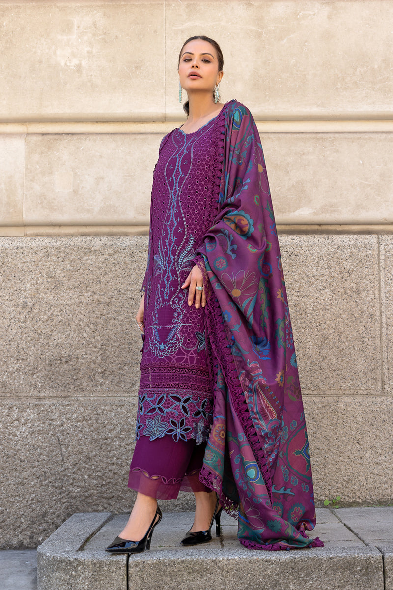 Rangrasiya | Carnation Winter Shawl | Freya - Official Rangrasiya stockist in UK - Sakeena London