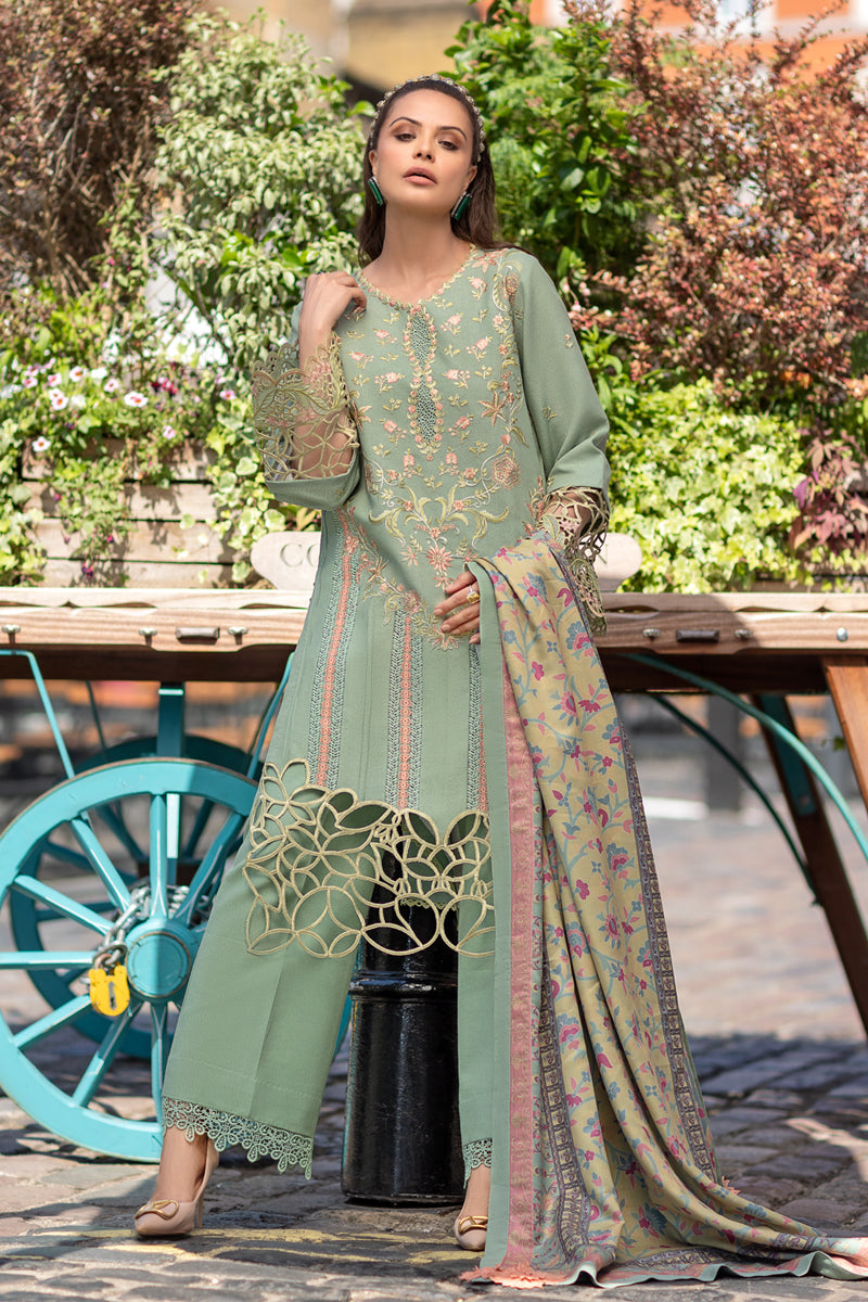 Rangrasiya | Carnation Winter Shawl | Lisa - Official Rangrasiya stockist in UK - Sakeena London