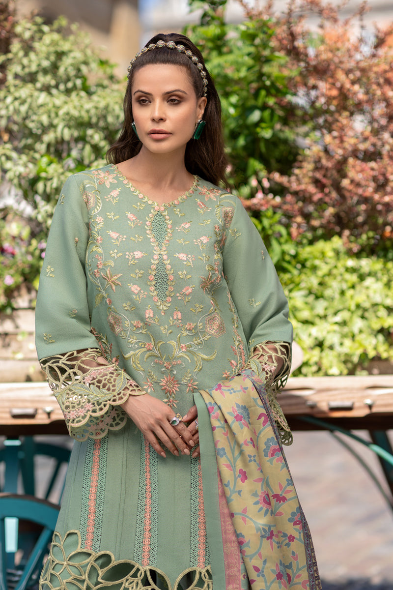 Rangrasiya | Carnation Winter Shawl | Lisa - Official Rangrasiya stockist in UK - Sakeena London