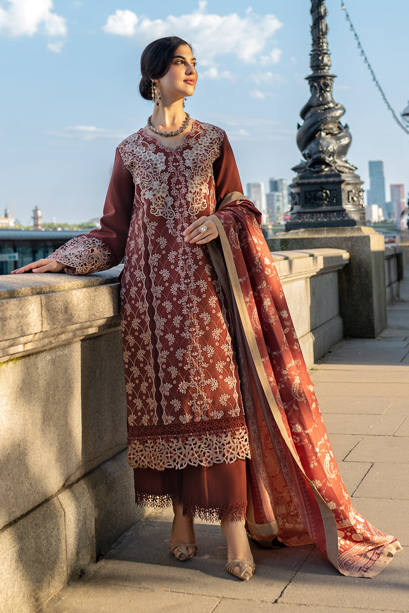 Rangrasiya | Carnation Winter Shawl | Ava - Official Rangrasiya stockist in UK - Sakeena London