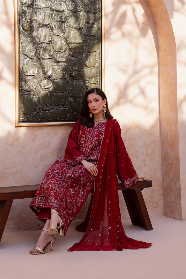 Batik | Winter 25 | Red Delight