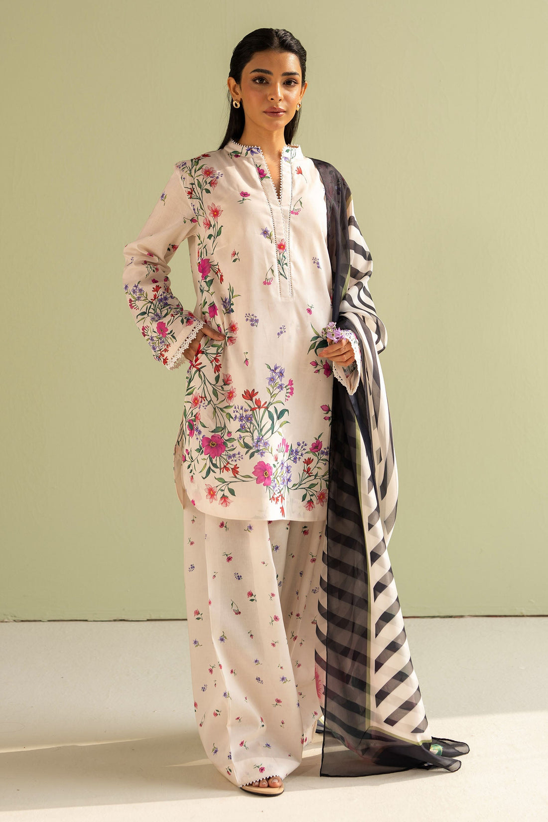 Zara Shahjahan | Coco Prints 25 | Reena-4B - Official Zara Shahjahan stockist in UK - Sakeena London