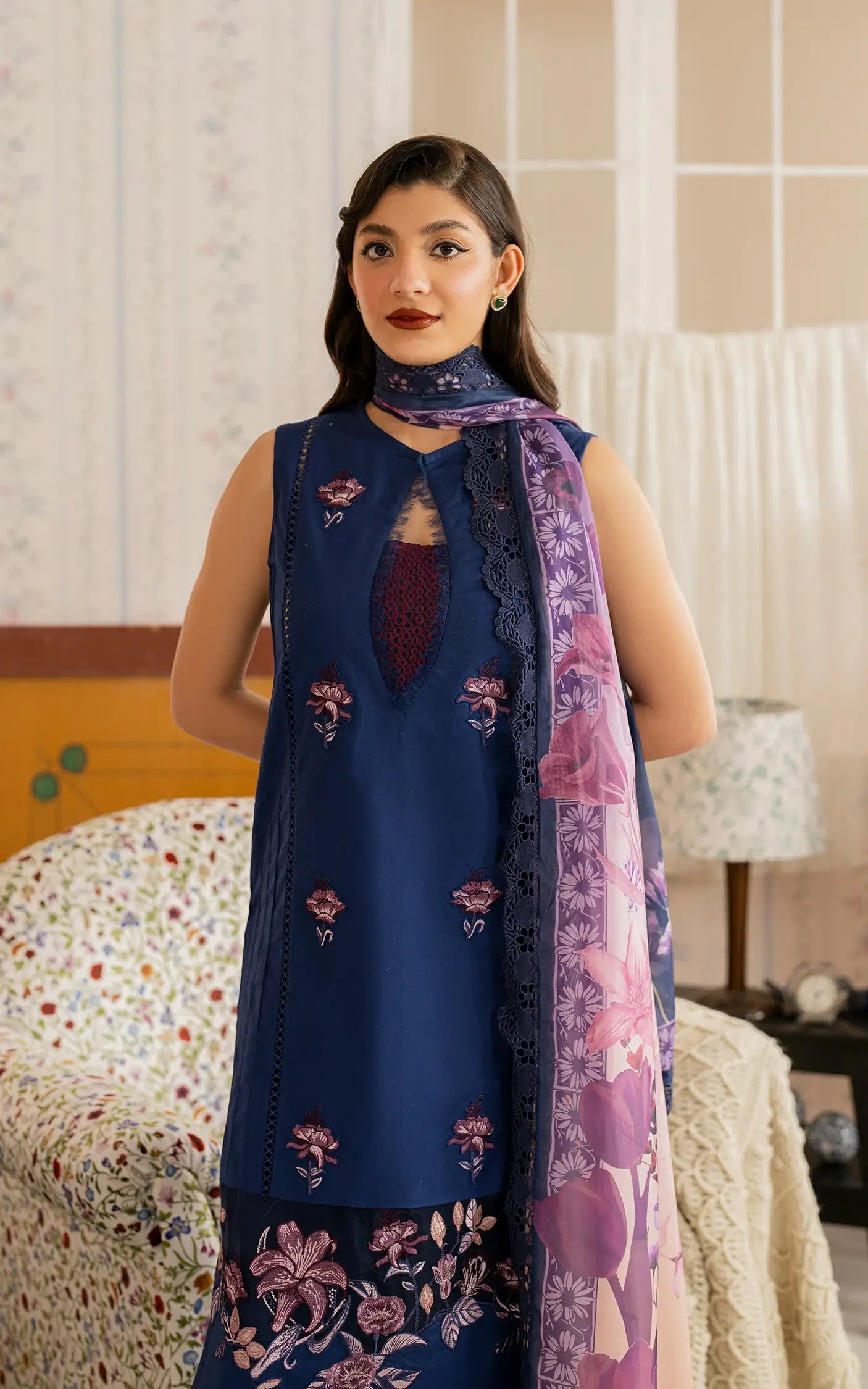 Asifa and Nabeel | Meraki Vintage 25 | Resham (MVL25-18) - Official Asifa and Nabeel stockist in UK - Sakeena London